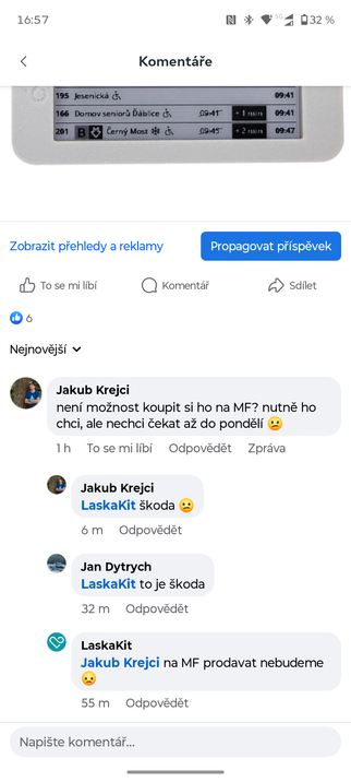 Posted media